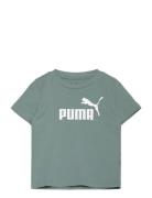Ess No. 1 Logo Tee Ps Green PUMA