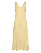 Textured Linen Tank Maxi Dress Beige Tommy Hilfiger