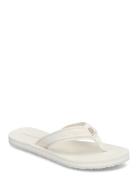 Th Stripes Beach Sandal Cream Tommy Hilfiger