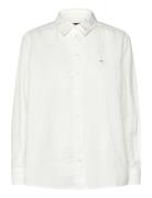 Tjw Rlx Linen Shirt White Tommy Jeans