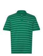 Striped Ss Polo Green GANT