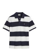 Block Stripe Polo Black GANT