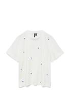 Vmsolvei Mette Ss Top Box Jrs Spe Ga White Vero Moda