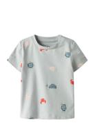 Nbmvroels Ss Top Box Blue Name It