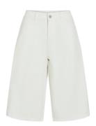 Vijada Hw Bermuda Shorts/Ka White Vila