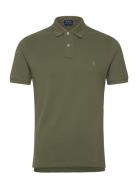 Ss Kc Slim Fit Model 1 Green Polo Ralph Lauren