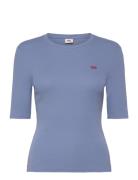 Luca Slim Tee Cliff Rib Blue Levi's®