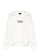 Logo French Terry Hoodie White Ralph Lauren Kids