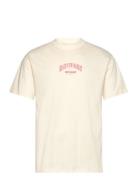 6 Eleven Print Ss Tshirt Cream SIXTH JUNE