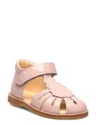 Sandals - Flat - Closed Toe Pink ANGULUS