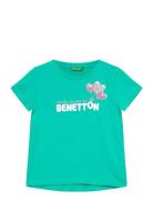 T-Shirt Green United Colors Of Benetton