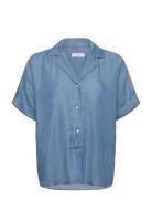 Mary Tencel Top Blue Newhouse