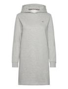 Reg Shield Logo Hoodie Dress Grey GANT