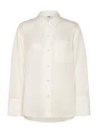Kiara Fluid Shirt Cream Twist & Tango