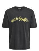 Onsband Rlx Ss Tee Black ONLY & SONS