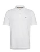 Shield Logo Ss Polo White GANT