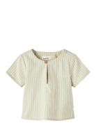 Nbmdiogo Ss Boxy Shirt Lil Cream Lil'Atelier