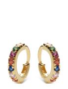 Nubia Color Earring Gold Maanesten
