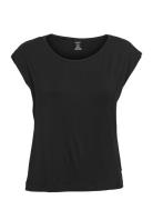 S/S Wide Neck Black Calvin Klein