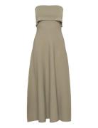 Clementina Midi Dress Khaki Twist & Tango