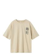Nkmkane Ss Rlx Top Ps Noos Beige Name It