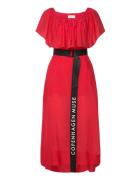 Cmmolly-Dress Red Copenhagen Muse