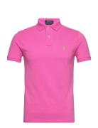 The Iconic Mesh Polo Shirt Pink Polo Ralph Lauren