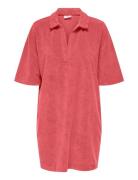 Jdyterry S/S Collar Dress Jrs Exp Pink JDY