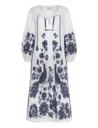 Siloll Maxi Dress 3/4 White Lollys Laundry