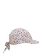 Cap In Liberty Fabric Pink Huttelihut