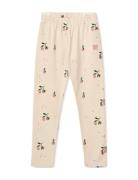 Marie Printed Leggings Beige Liewood