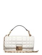 Sm Conv Chain Shldr White Michael Kors