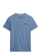 Essential Logo Emb Tee Blue Superdry