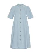 Mschjolene Elena 2/4 Shirt Dress Blue MSCH Copenhagen