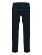 Slm175-Slim New Miles Flex Pant Noos Navy Selected