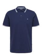 Slhdante Sport Ss Polo Noos Navy Selected