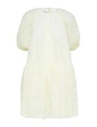 Slfmanuela 2/4 Short Structure Dress B Cream Selected