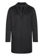 Slhdan Wool Coat O Black Selected