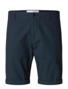 Slhslim-Luton Flex Shorts Noos Navy Selected
