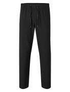 Slh196-Straight Robert String Pant Noos Black Selected