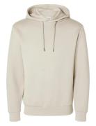 Slhemanuel Soft Hood Sweat Noos Cream Selected