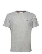 Shield Logo Ss T-Shirt Grey GANT