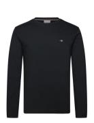 Shield Logo Ls T-Shirt Black GANT