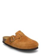 Sl Fae Suede Cognac Brown Scholl
