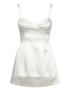 Marcello Hourglass Mini Dress White Bardot
