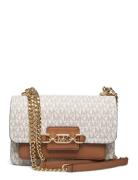 Lg Shldr Beige Michael Kors