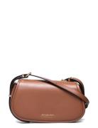 Sm Flap Xbody Brown Michael Kors