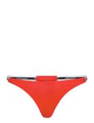 Dipped String Thong Red Calvin Klein
