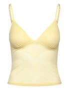 Mesh Cami Yellow Organic Basics