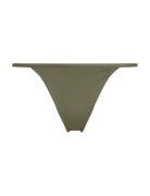 Cheeky String Bikini Khaki Calvin Klein